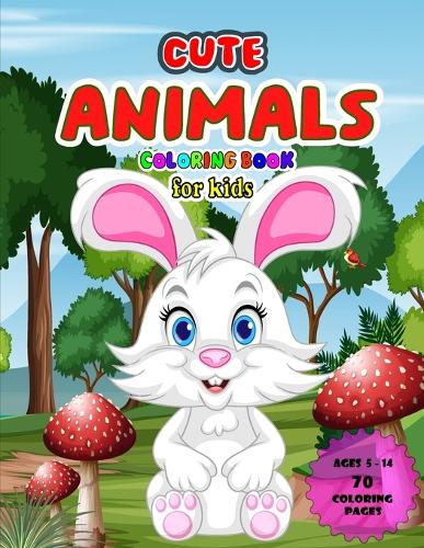 cute animals coloring book for kids