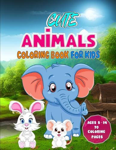 cute animals coloring book for kids