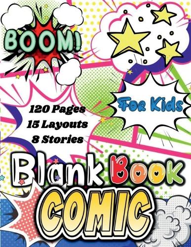 Blank Comic Book.