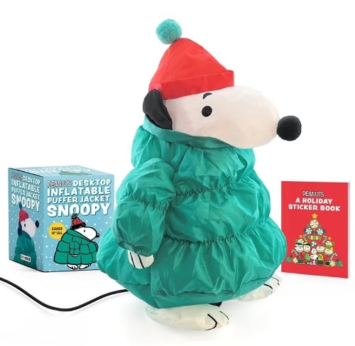 Peanuts: Desktop Inflatable Puffer Jacket Snoopy (Revised Edition)