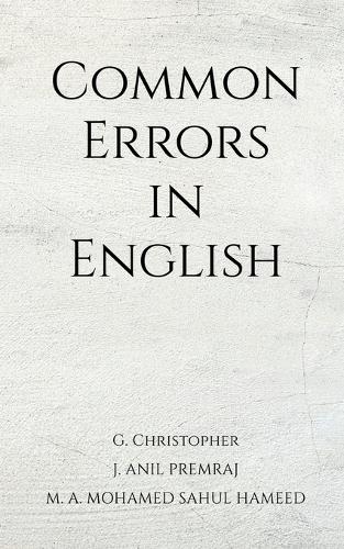 Common Errors in English
