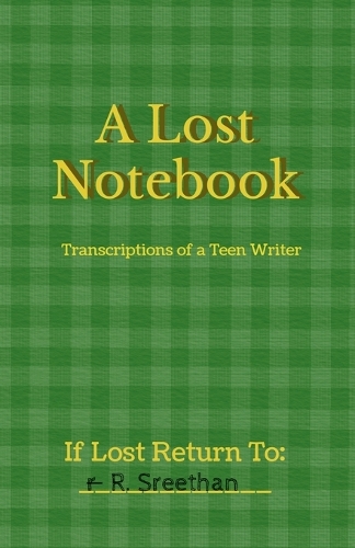 A Lost Notebook