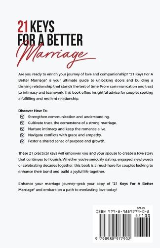 21 Keys For A Better Marriage