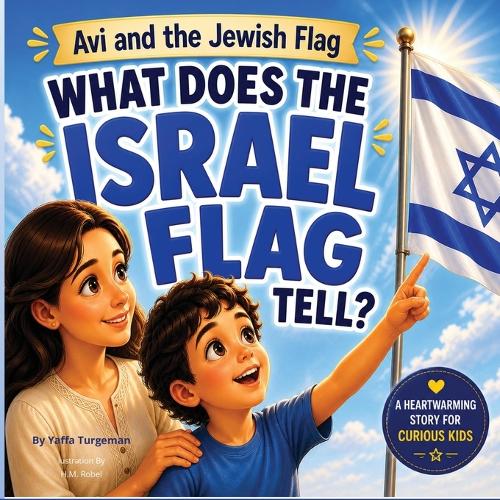 Avi and the Jewish Flag