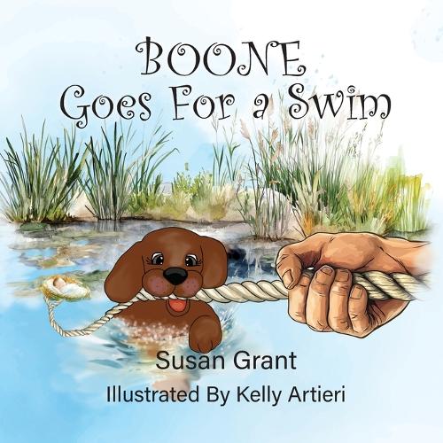 Boone Goes for a Swim