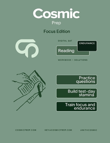 Cosmic Prep Digital SAT Reading Bonus Book Endurance Edition