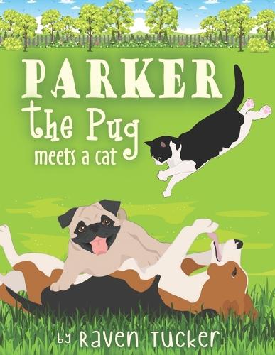 Parker the Pug Meets a Cat