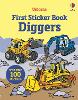 First Sticker Book Diggers