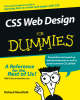 CSS Web Design For Dummies