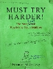 Must Try Harder!