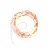 Copper string lights