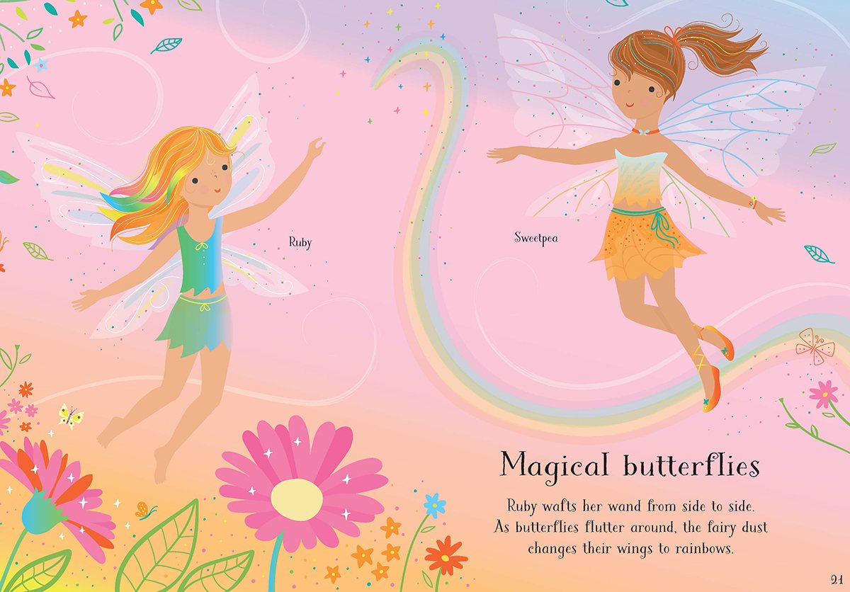 Little Sticker Dolly Dressing Rainbow Fairy