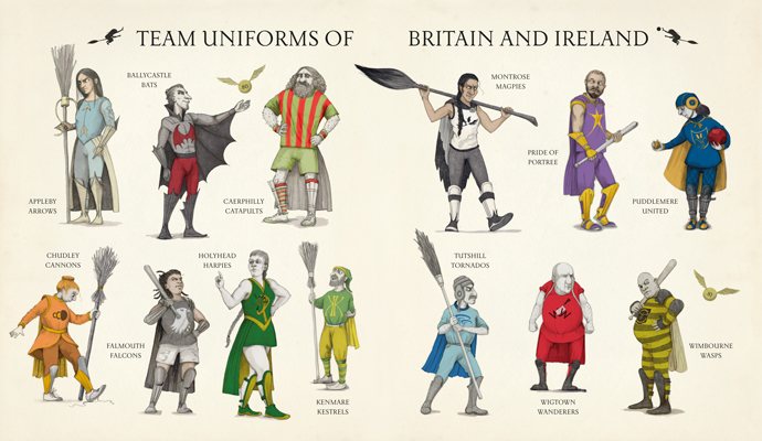 Quidditch Through the Ages - Illustrated Edition