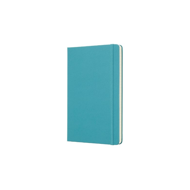 Reef Blue Ruled Hard Notebook Large