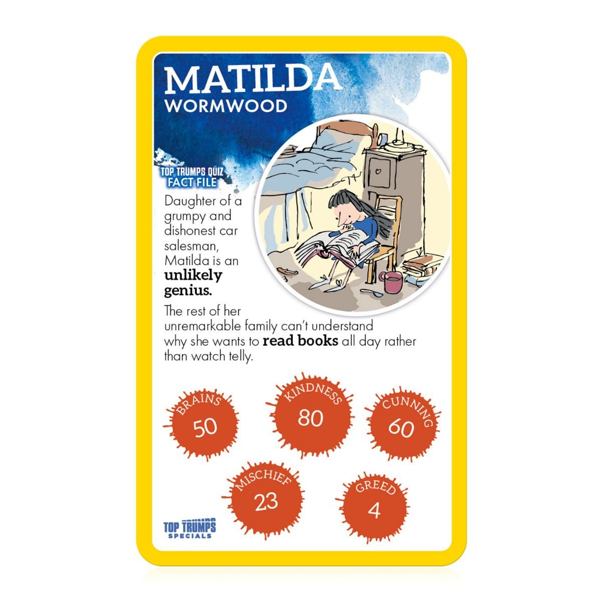 ROALD DAHL TOP TRUMPS 2021