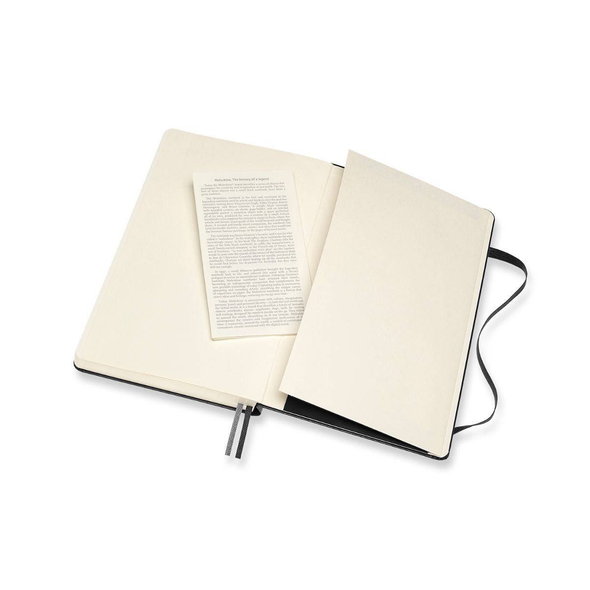 Black Notebook Expanded Large Plain Hardback