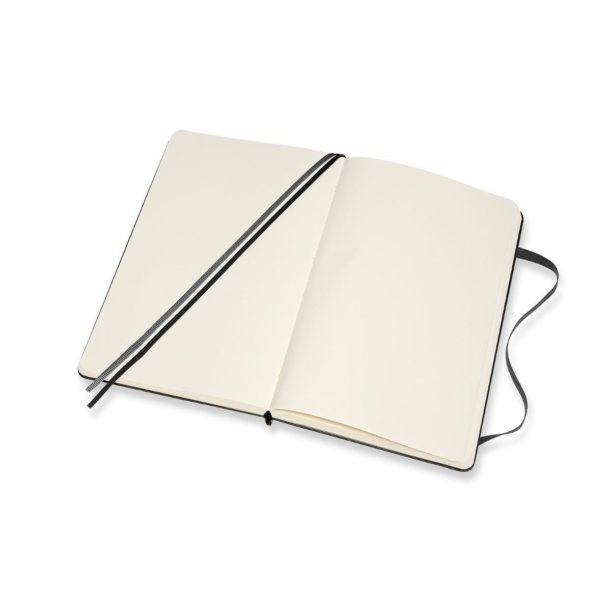 Black Notebook Expanded Large Plain Hardback