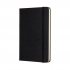 Notebook Ruled Medium Black Hardback