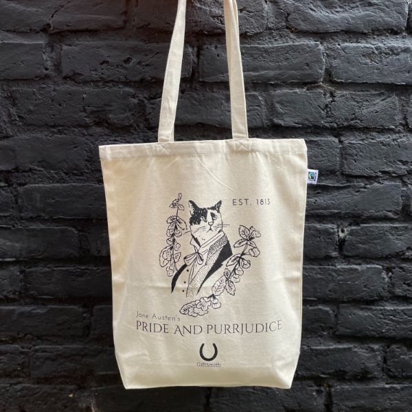 Pride And Purrjudice Cloth Bag