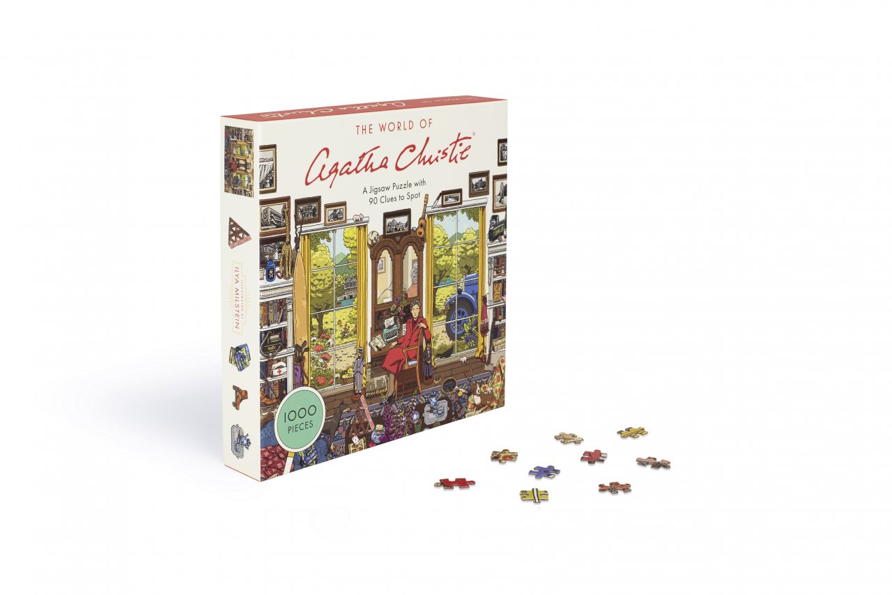 The World of Agatha Christie 1000 Piece Jigsaw