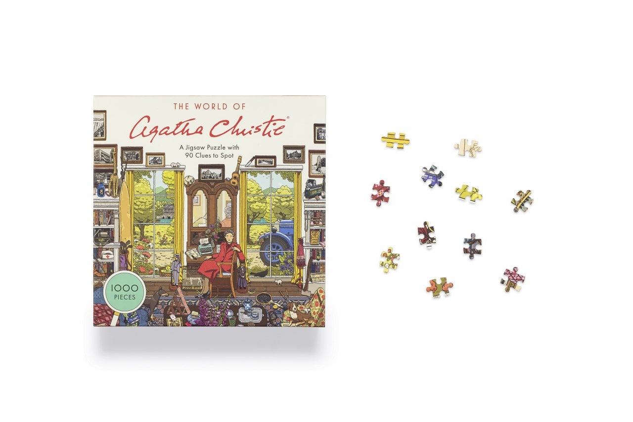 The World of Agatha Christie 1000 Piece Jigsaw Puzzle