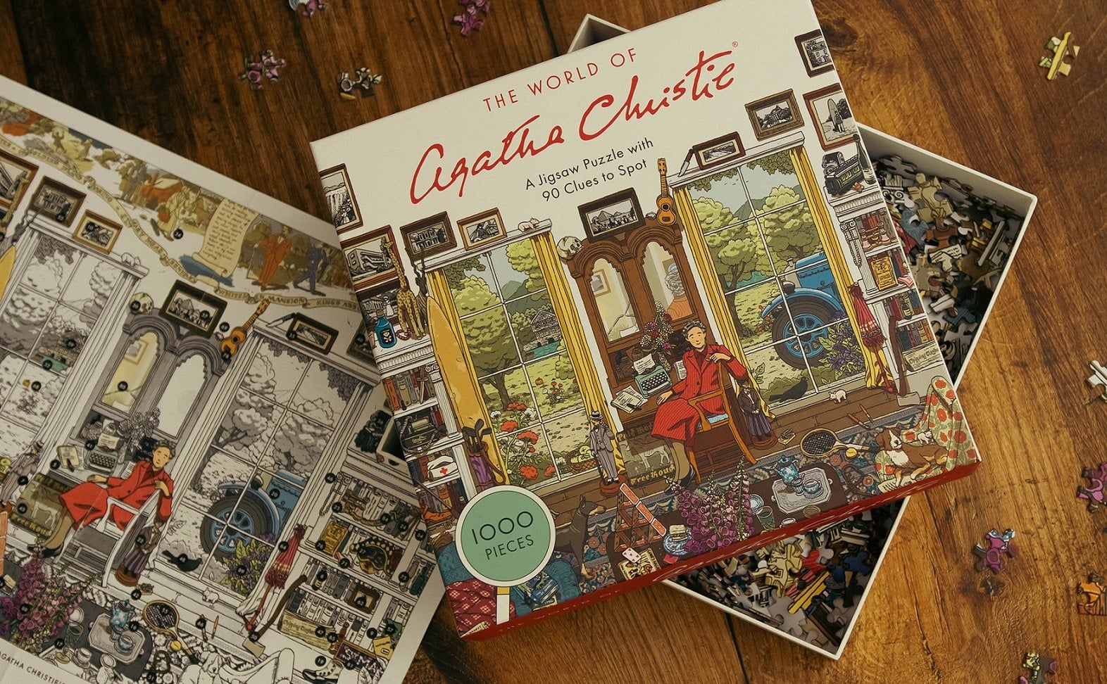 The World of Agatha Christie 1000 Piece Jigsaw Puzzle
