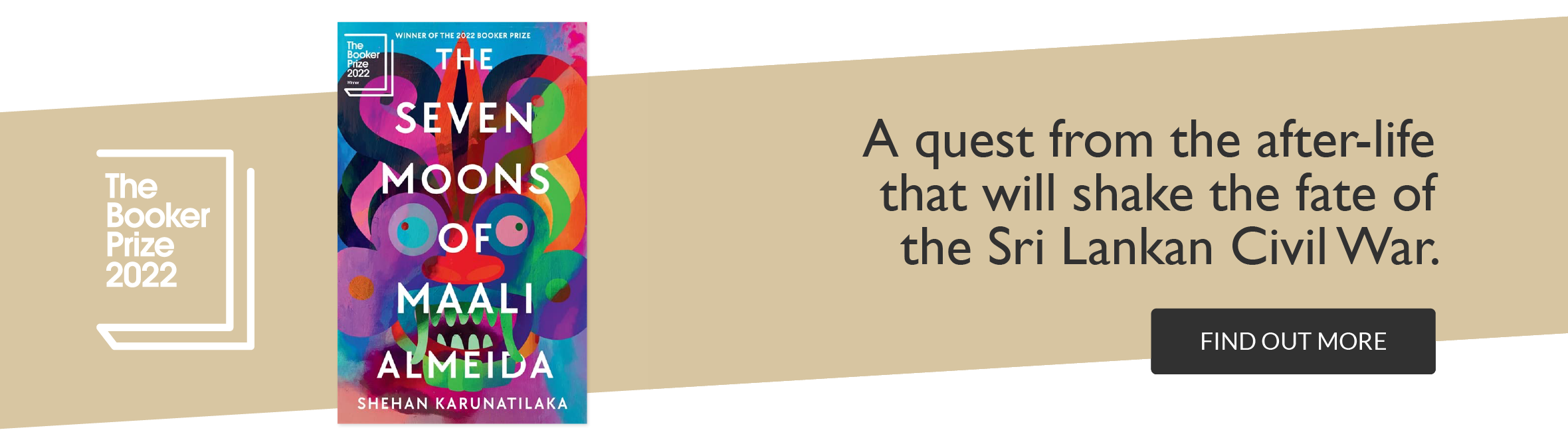 The Seven Moons of Maali Almeida by Shehan Karunatilaka