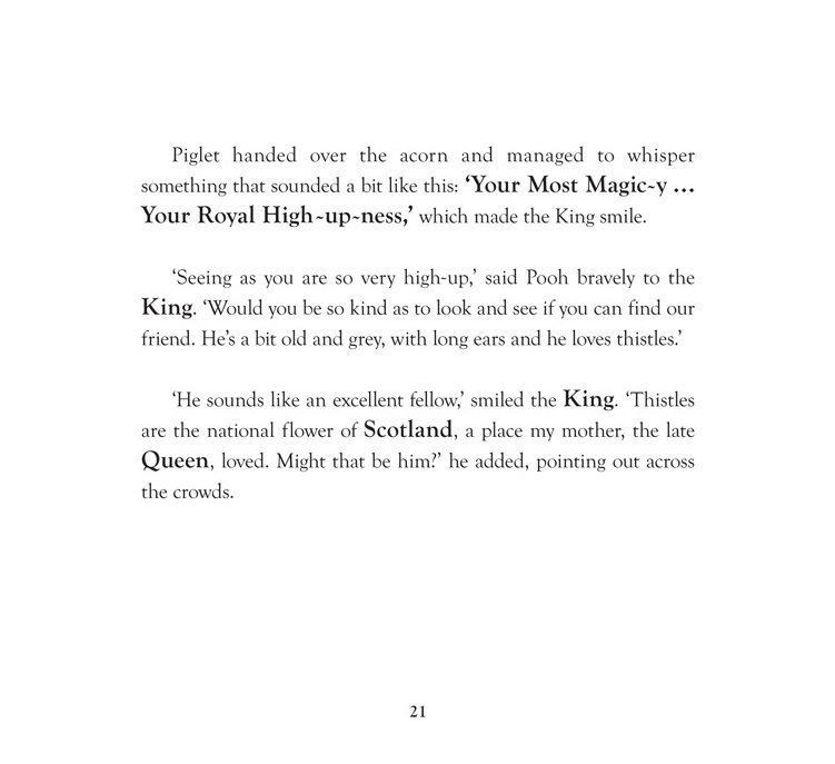 Winnie-the-Pooh Meets the King