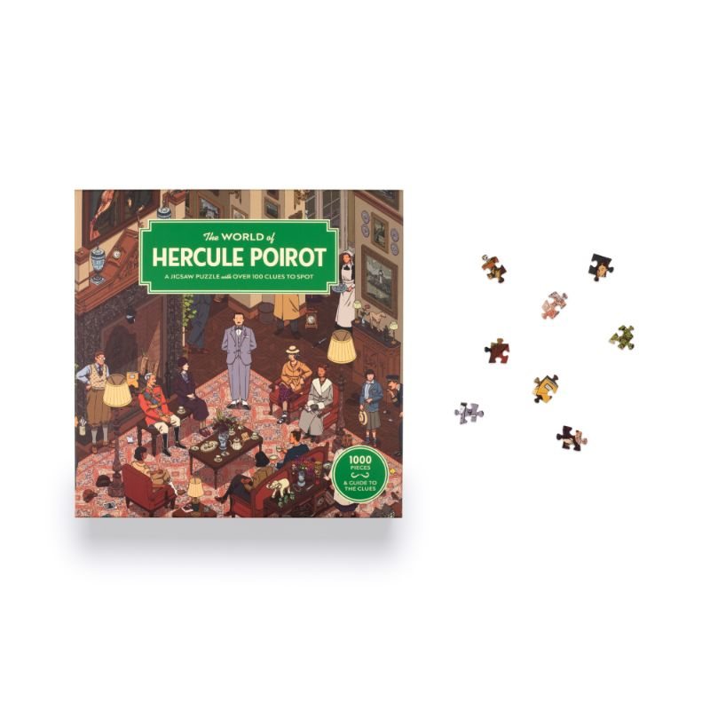 The World of Hercule Poirot 1000 Piece Jigsaw Puzzle