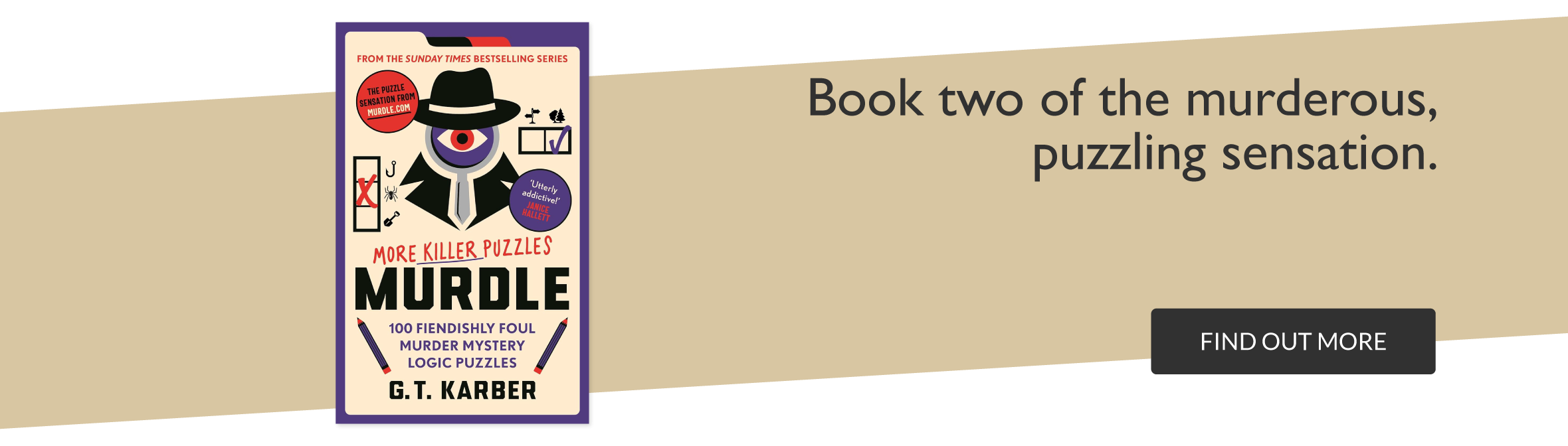Murdle: More Killer Puzzles by G.T. Karber