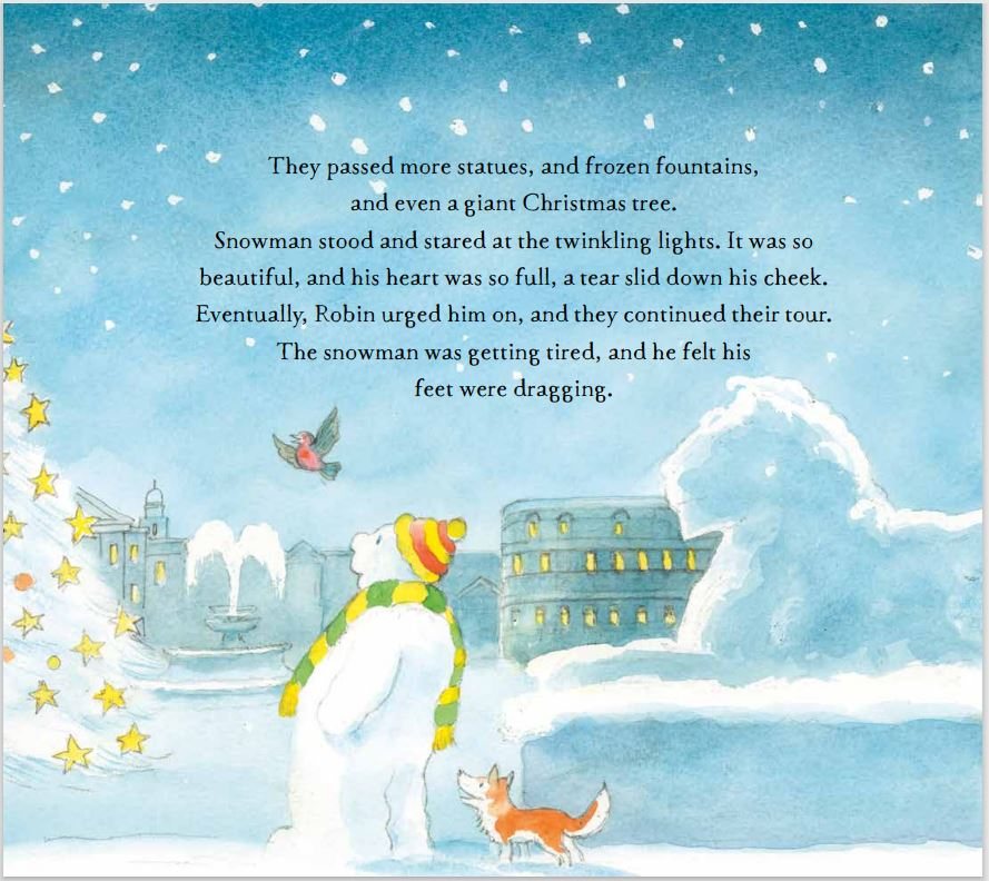 The Snowman and the Robin