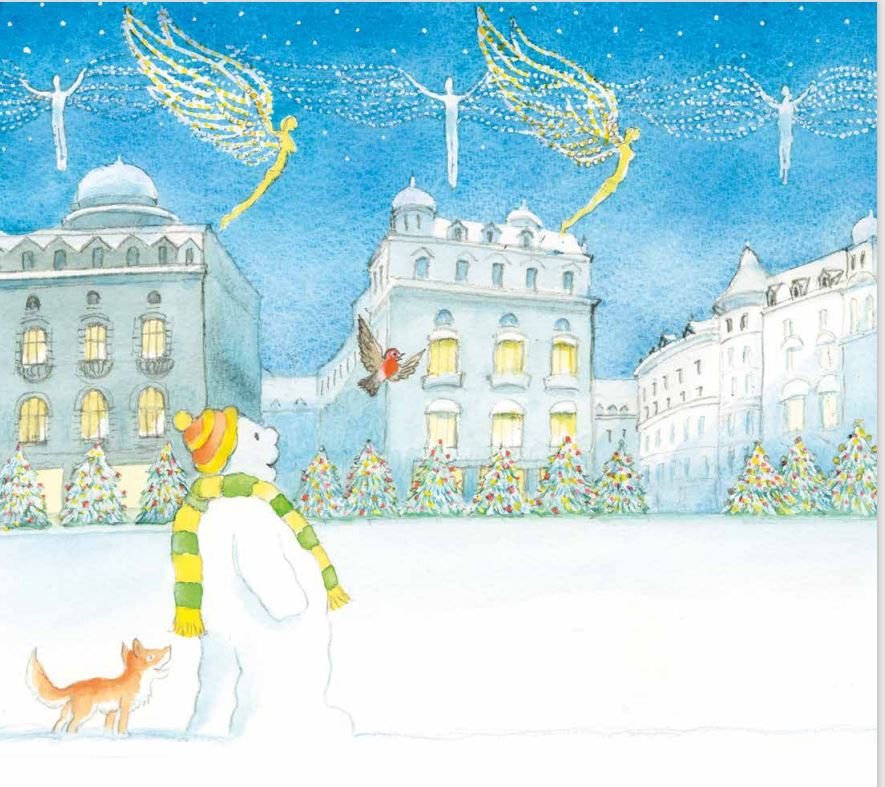 The Snowman and the Robin