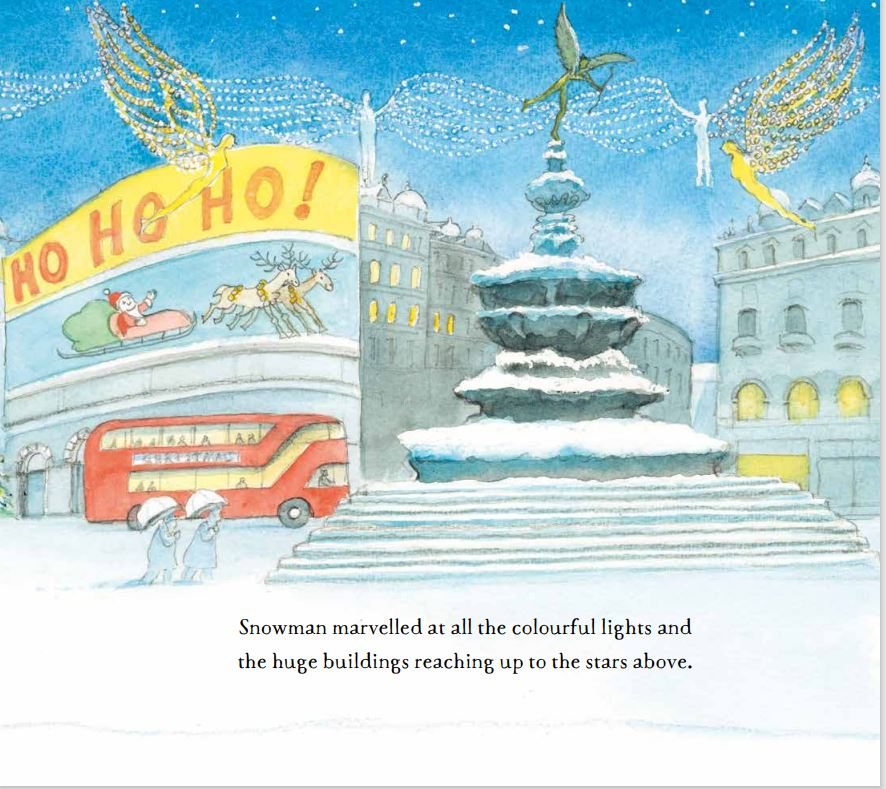 The Snowman and the Robin