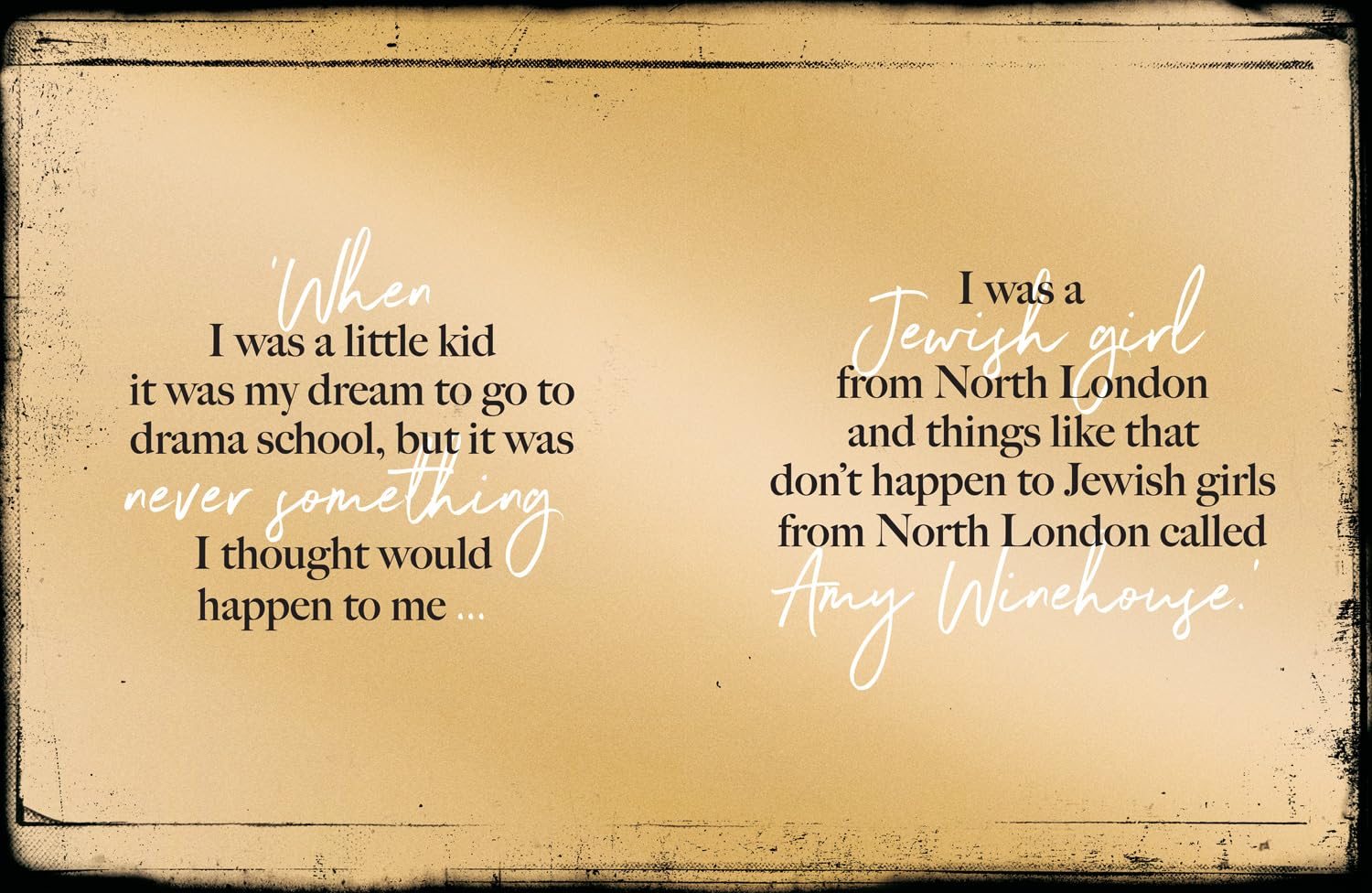 Amy Winehouse – In Her Words