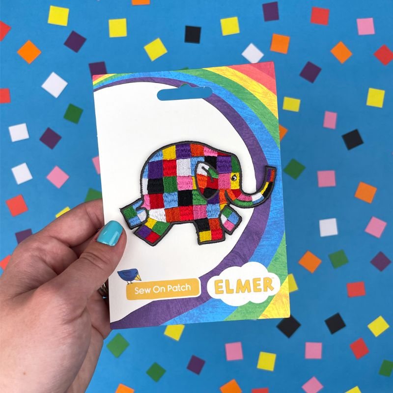 Elmer Running Sew On Patch