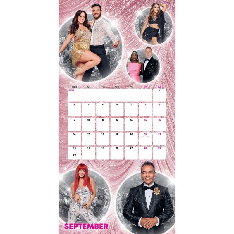 2024 Strictly Come Dancing Wall Calendar Foyles