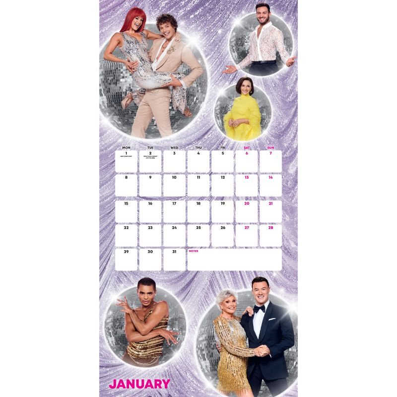 2024 Strictly Come Dancing Wall Calendar Foyles