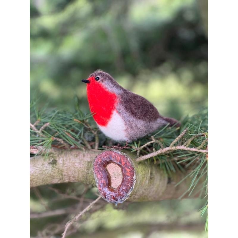 British Birds Red Robin Needle Felting Kit Foyles