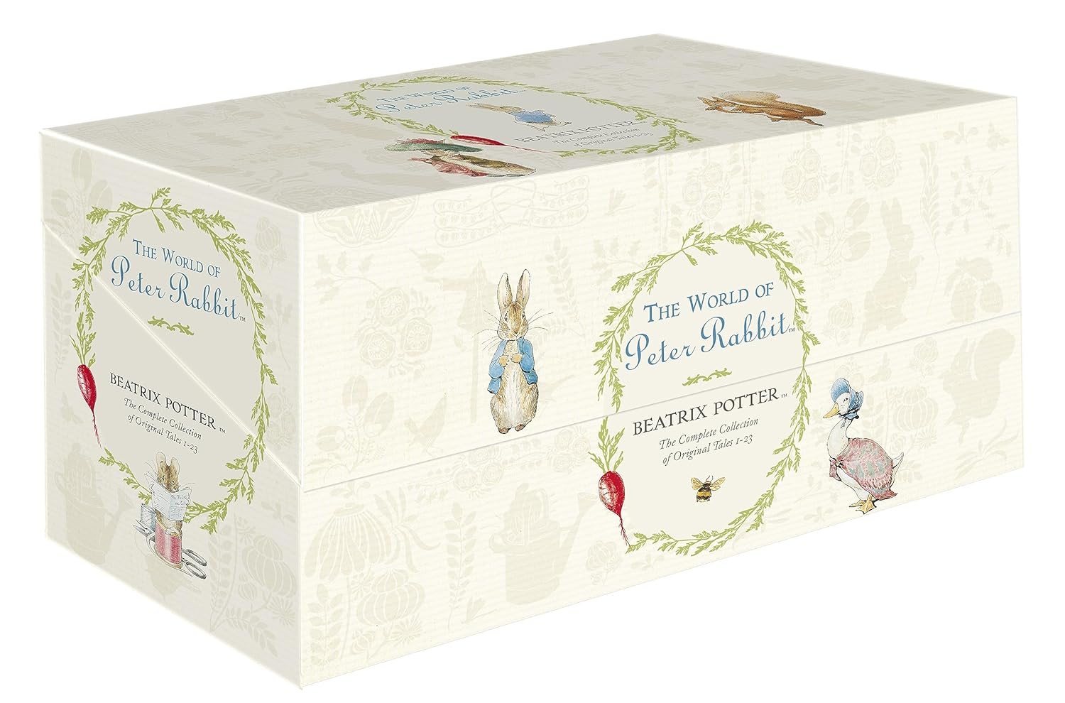 The World of Peter Rabbit - The Complete Collection of Original Tales 1-23 White Jackets