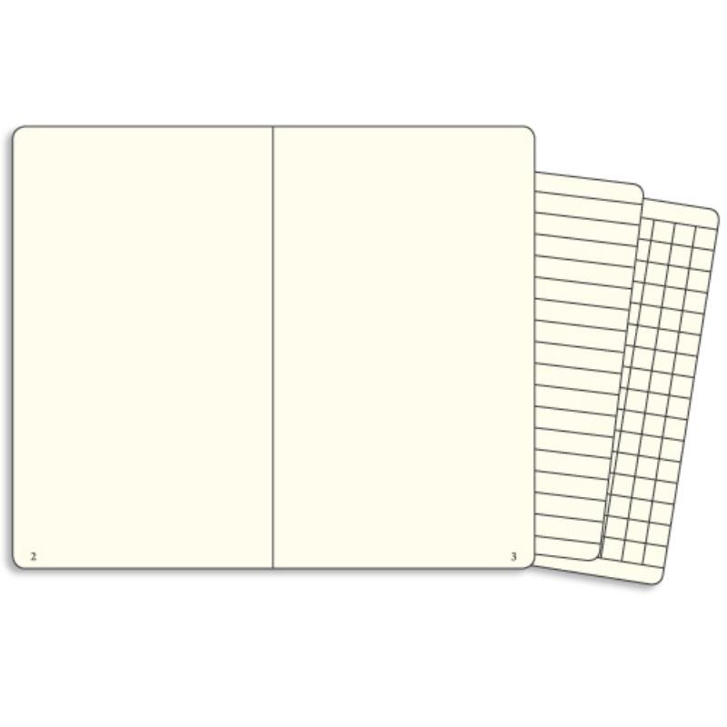 Black Medium Plain Notebook                                         