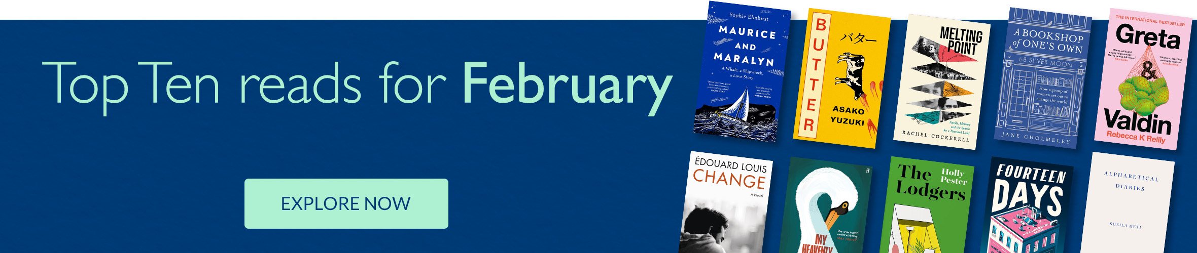 Top Ten Reads for February