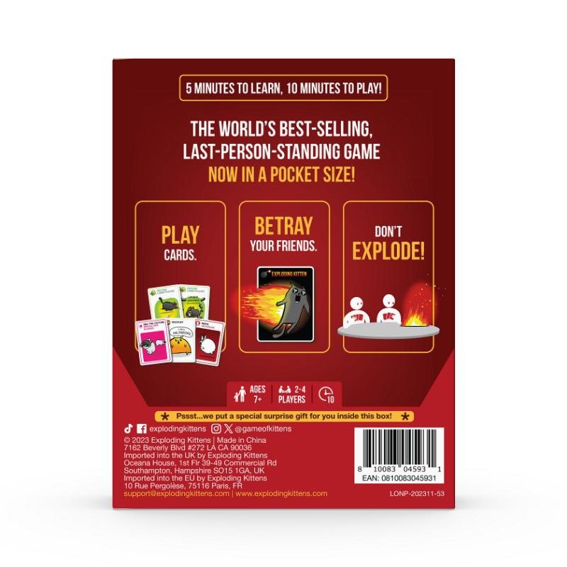 Exploding Kittens Grab & Go