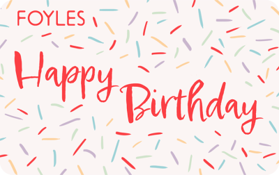 Foyles Birthday Sprinkles