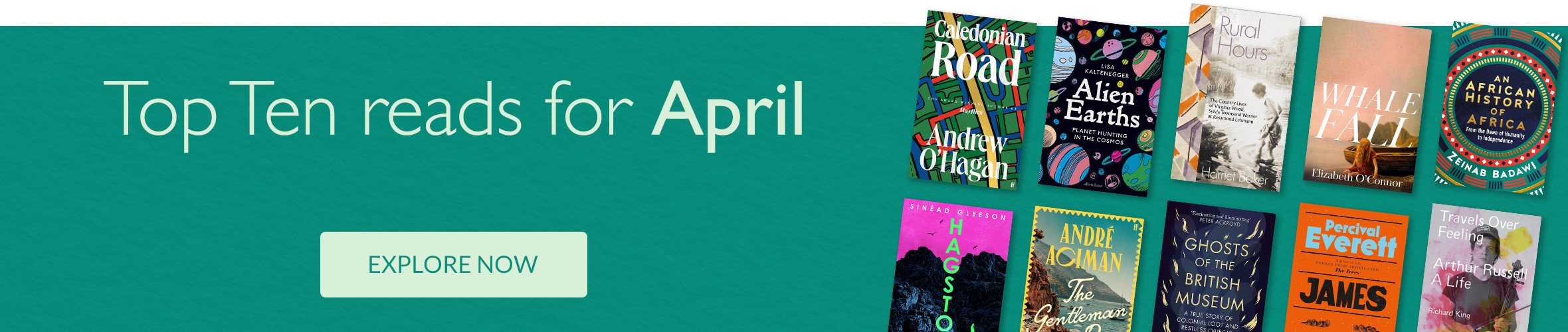 Top Ten Reads for April