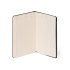 Black Medium Lined Notebook