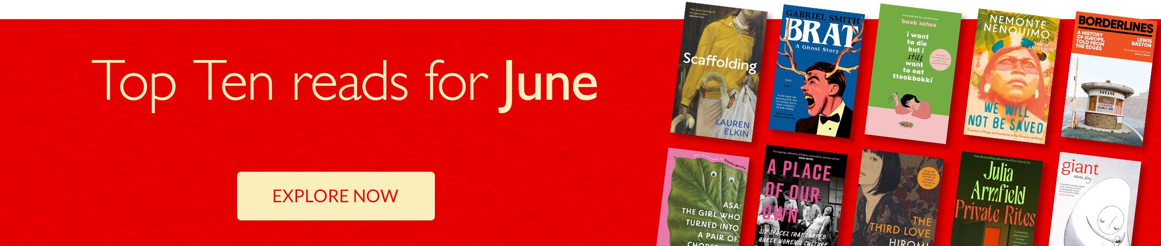 Top Ten Reads for June