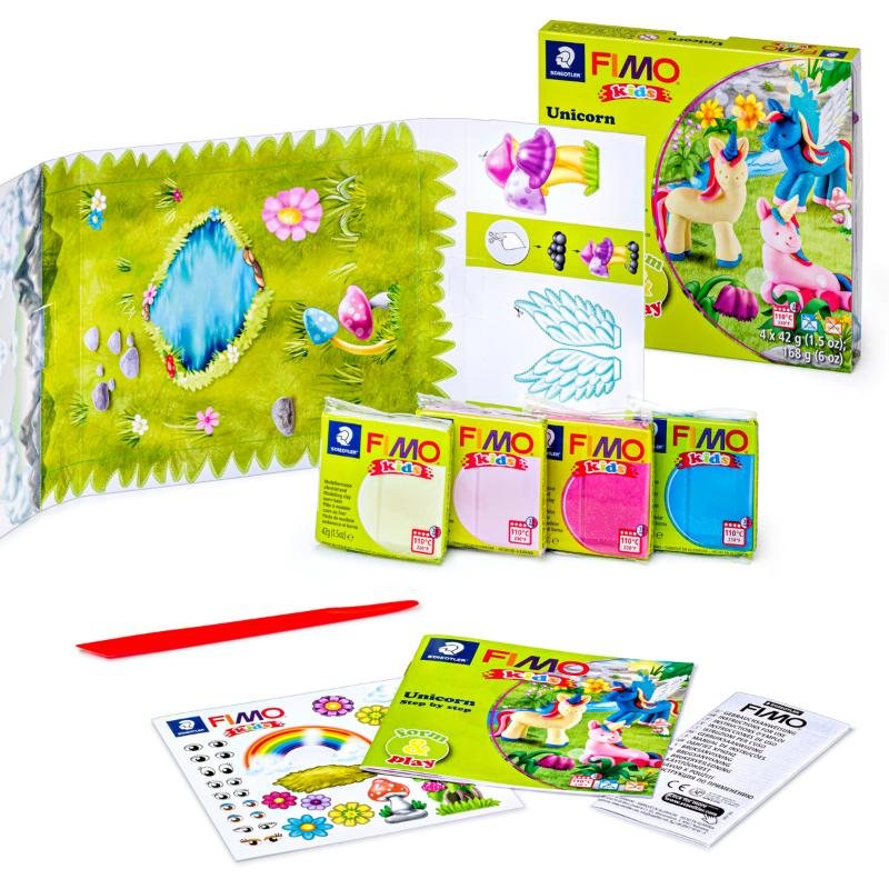 Fimo Kids Form & Play Unicorns Modelling Kit