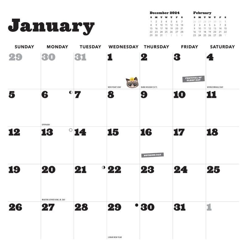 Grumpy Cat 2025 Wall Calendar by Grumpy Cat Foyles