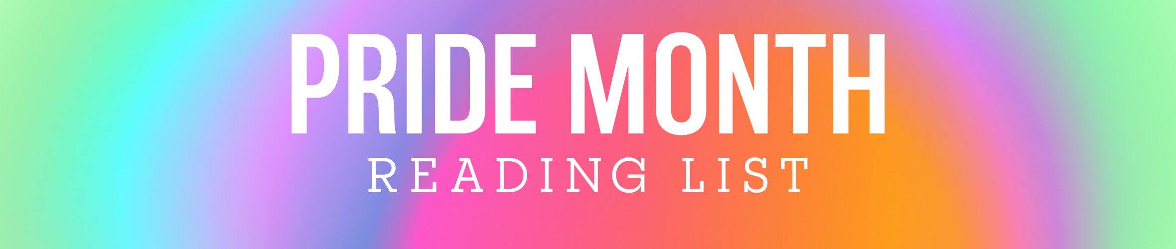 Pride Month Reading List