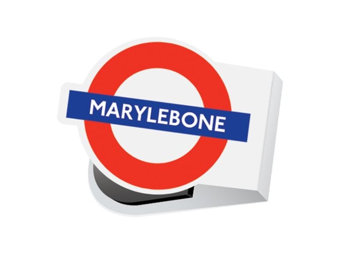 London Underground Mini-Marks- Bakerloo